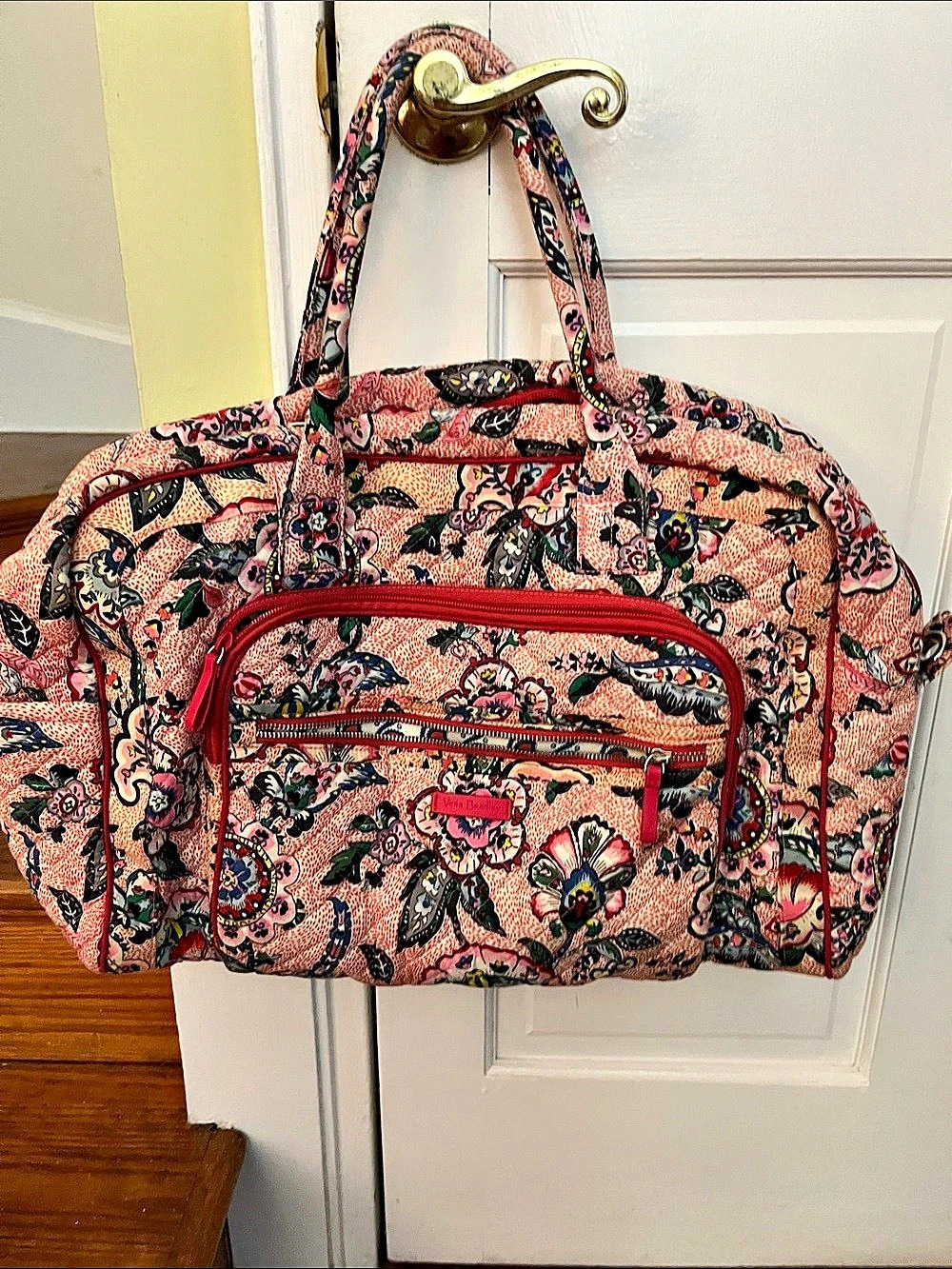Vera Bradley Weekender Travel Bag Pink & Multicolor